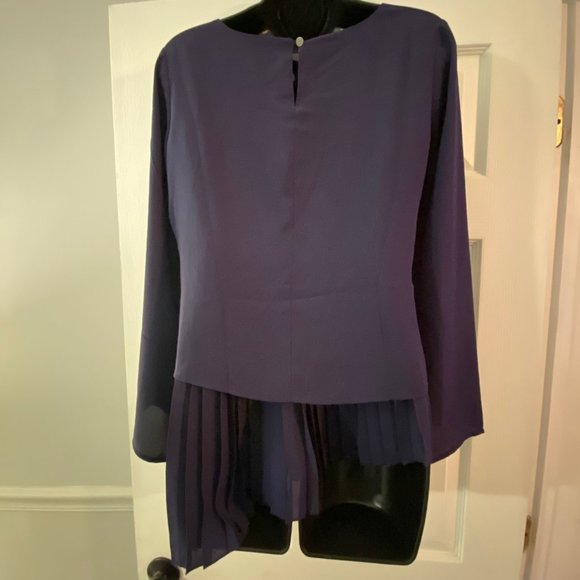 The Limited, Dark blue blouse - Picture 2 of 3